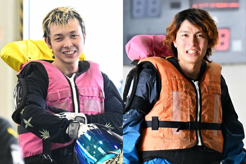 品川二千翔(左)と藤原啓史朗