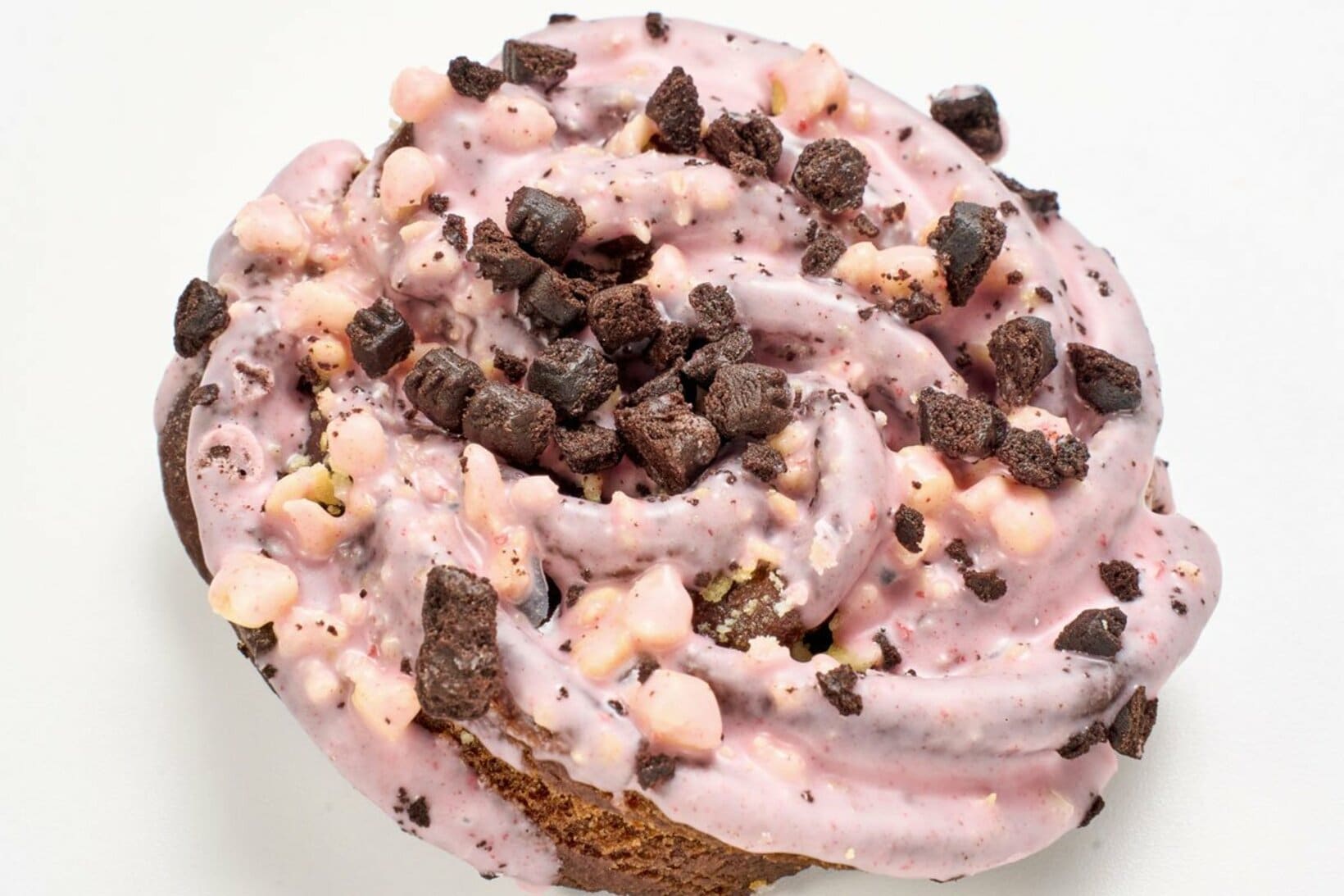 「ピンクなブラックサンダー　クッキードーナツ（いちご）」