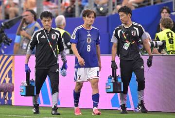 オランダ戦で左ヒザを負傷し交代した久保建英
