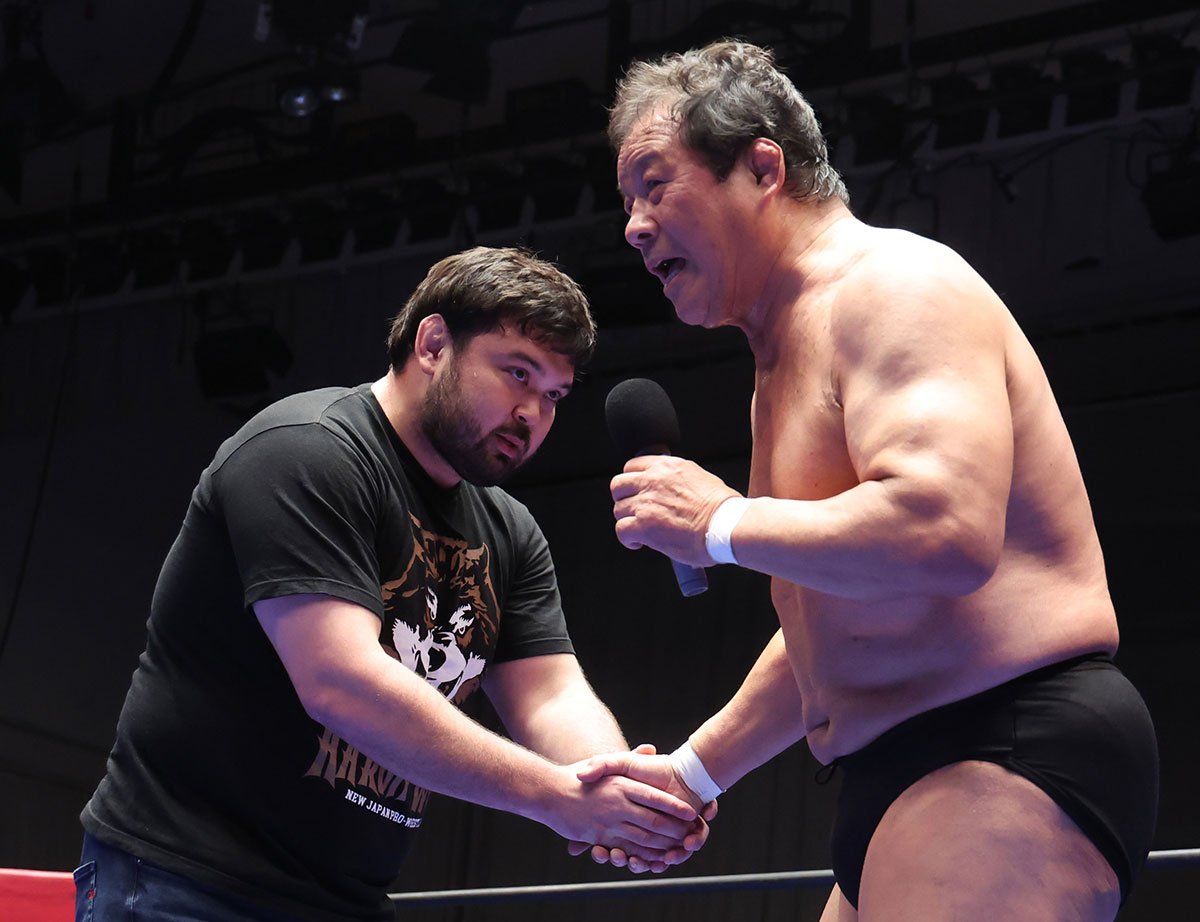 ドラディション】藤波辰爾がウルフアロンに熱烈ラブコール シングル戦