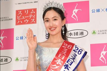 ミス日本グランプリとミス日本「海の日」をダブル受賞した野口絵子さん