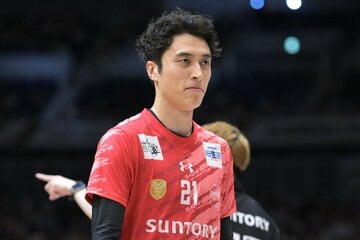 サントリーの先勝に貢献した高橋塁