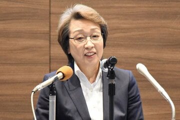冬季五輪の招致について語った橋本聖子会長