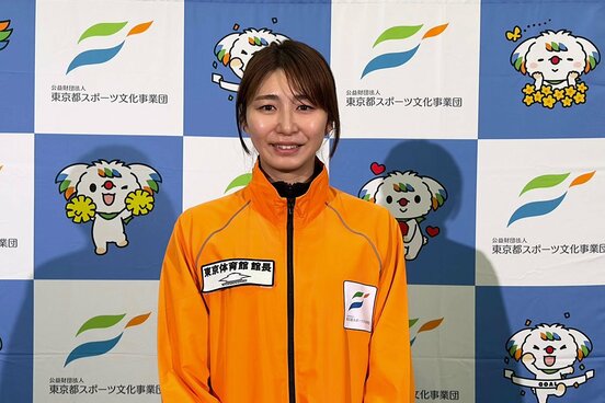 東京体育館でのイベントに登場したバレーボール女子元日本代表の大友愛さん