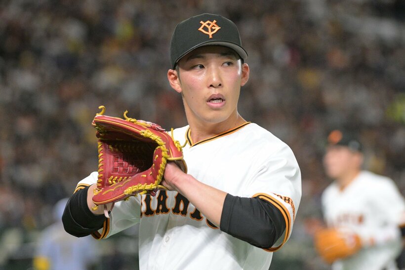６回３失点の内容だった巨人・赤星優志