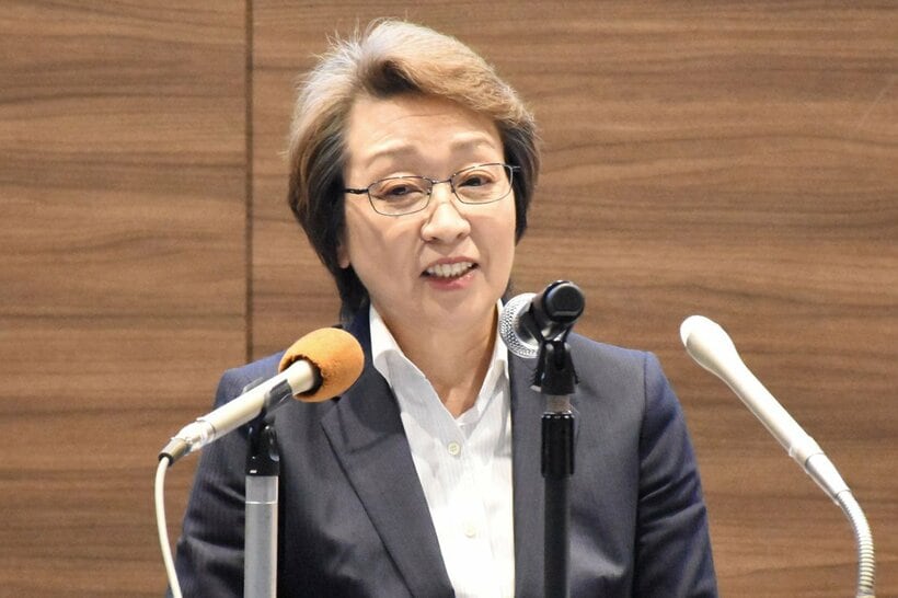 冬季五輪の招致について語った橋本聖子会長