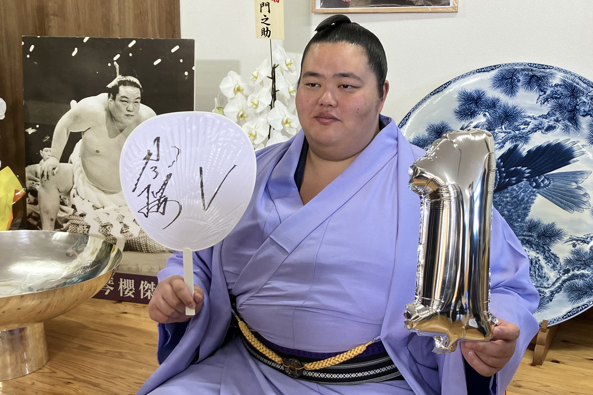 大相撲】琴桜がライバルに対抗心 初場所での綱取りは「覚悟を決めて