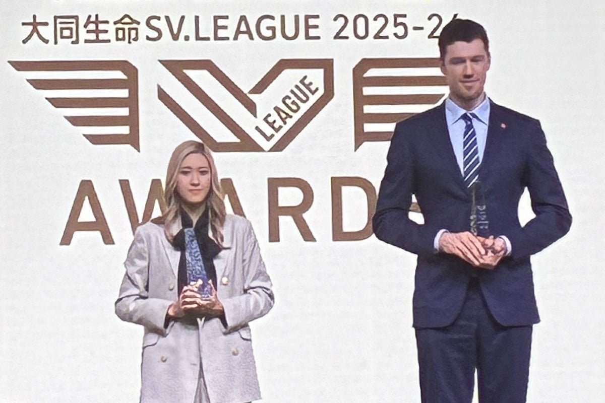 バレーボール】佐藤淑乃がMVP イタリアでの飛躍誓う「誰が見ても