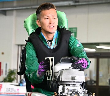 初日ドリーム５着に終わった西山貴浩