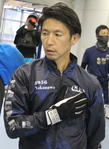  昨年８月以来の優勝を狙う横沢剛治