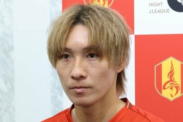 千葉県で育ったＪ１名古屋のＦＷ山岸祐也