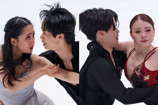 (左から)櫛田育良、島田高志郎、西山真瑚、紀平梨花