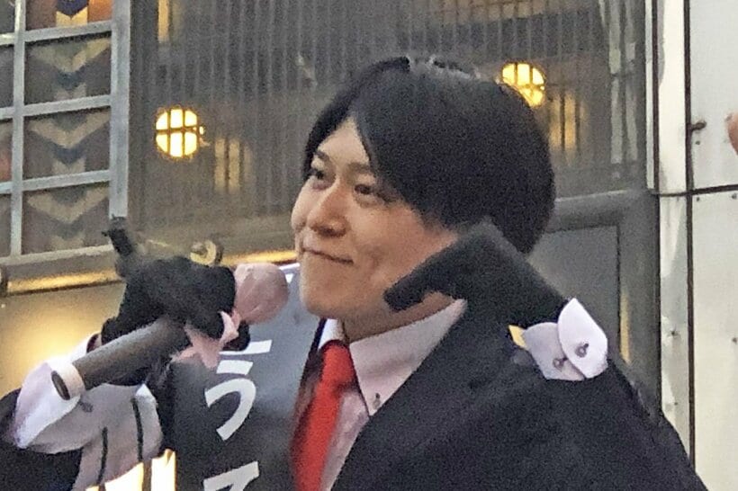 亡くなった後藤輝樹氏（２０２０年、都知事選）