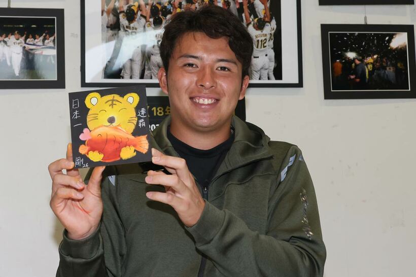 キャンプ初の休日を笑顔で過ごした椎葉剛