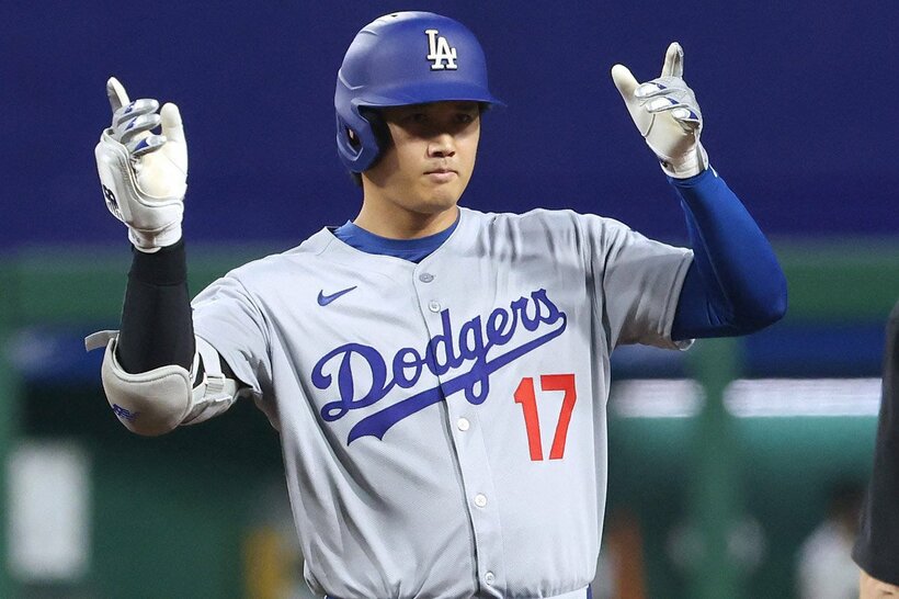 大事をとった大谷翔平（ロイター）