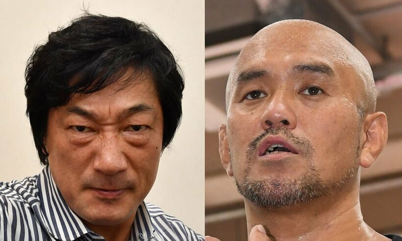  小橋（左）と秋山