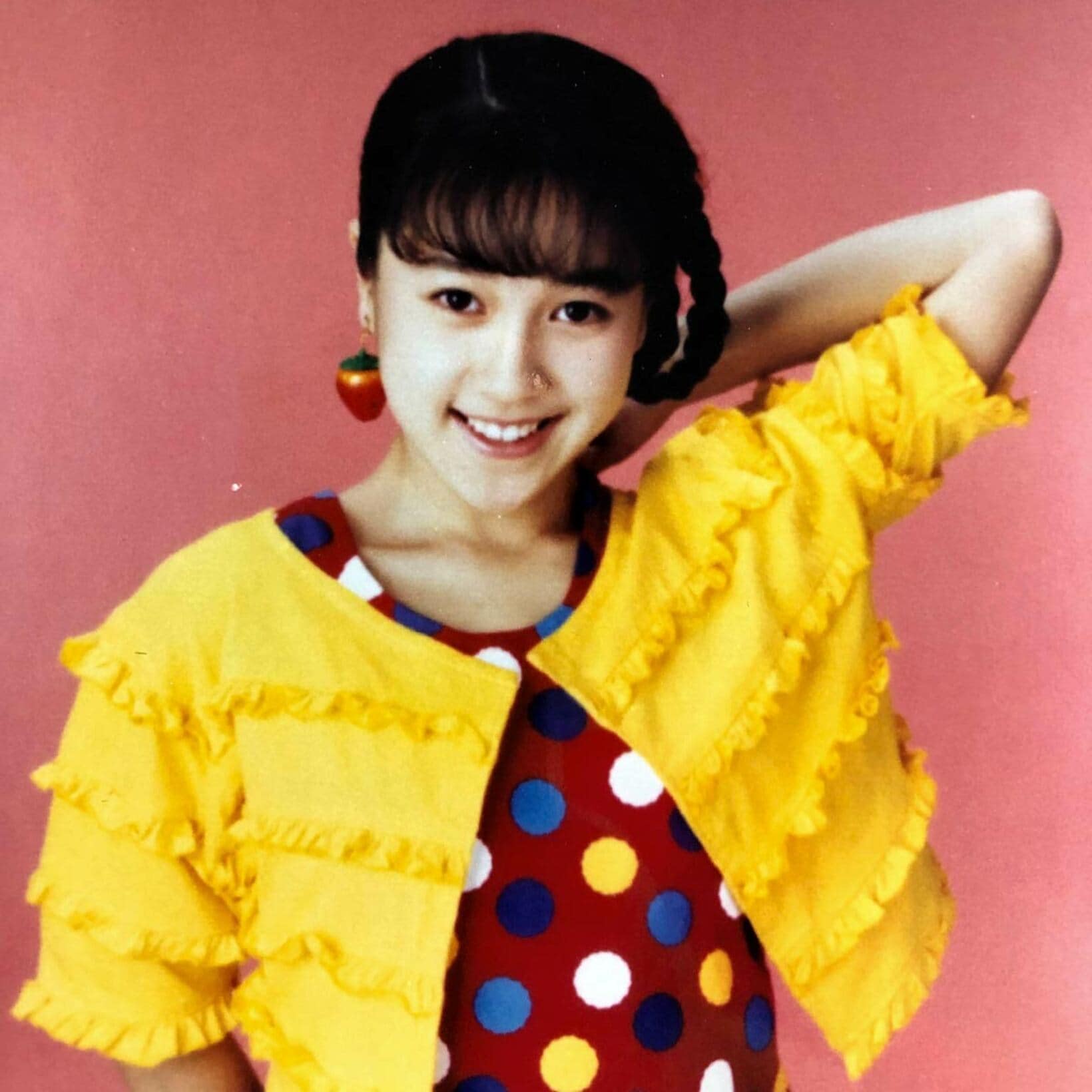 １９８９年、アイドルとして活躍していた平松まゆき弁護士（本人提供）