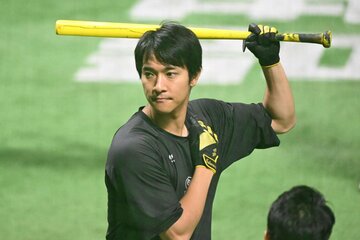 今回の「パワプロ」の評価に甘んじるつもりはないソフトバンク・柳町達