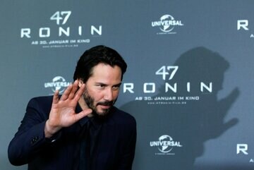 「４７ＲＯＮＩＮ」に主演したキアヌ・リーブス（ロイター）