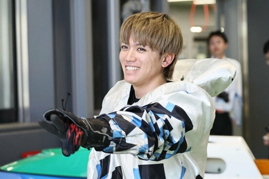 地元での優出に、安堵の笑顔の中山翔太