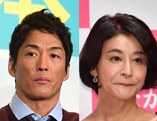  長嶋一茂(左)と高嶋ちさ子