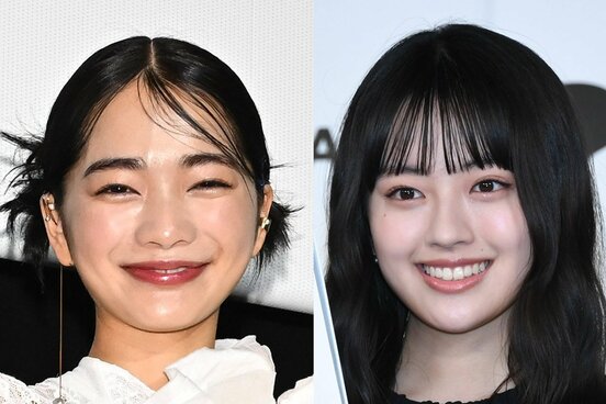 見上愛(左)と上坂樹里