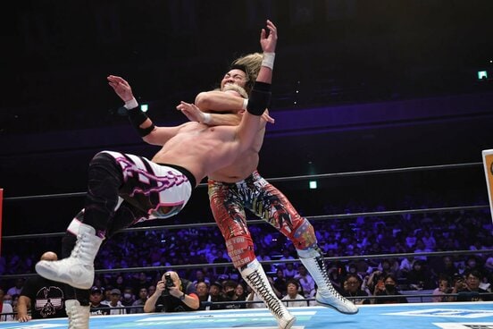 棚橋はファンタズモを攻めきれずフルタイムドローに終わった