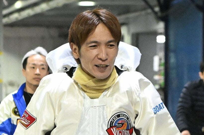 好発進に表情も明るい海野康志郎