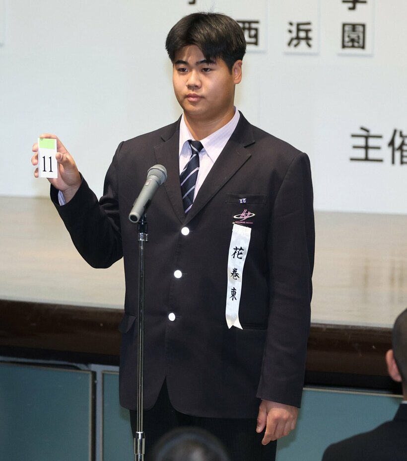 花巻東の主将・古城大翔