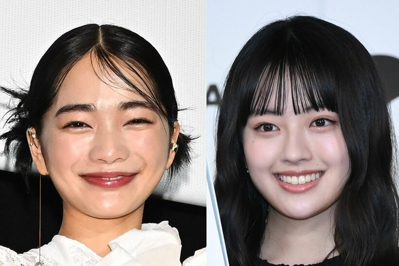 見上愛(左)と上坂樹里