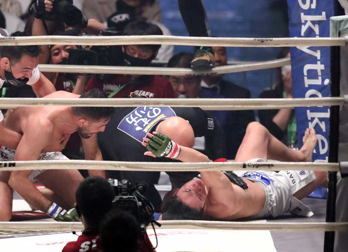 RIZIN】朝倉未来が屈辱の失神負け「引退も含めて考える」「トップ 