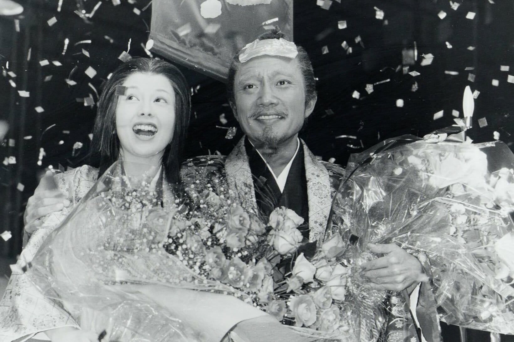 NHK大河ドラマ「秀吉」クランクアップ写真