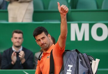  初戦敗退したジョコビッチ（ロイター）