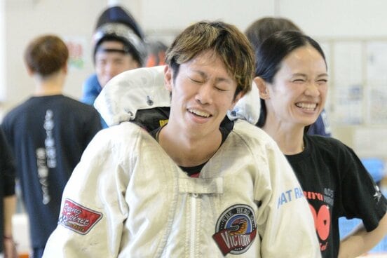 2着での優出に悔し気な井本昌也