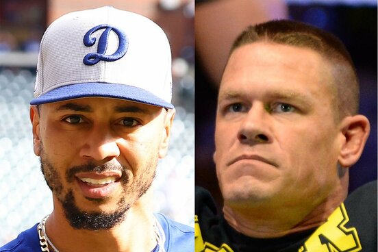 ベッツ（左）とジョン・シナ