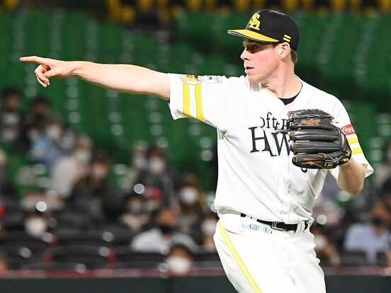  一軍初先発を文句なしの内容で終えたソフトバンク・スチュワート