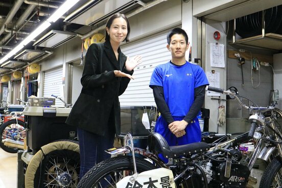 鈴木景斗選手に話を聞く渚