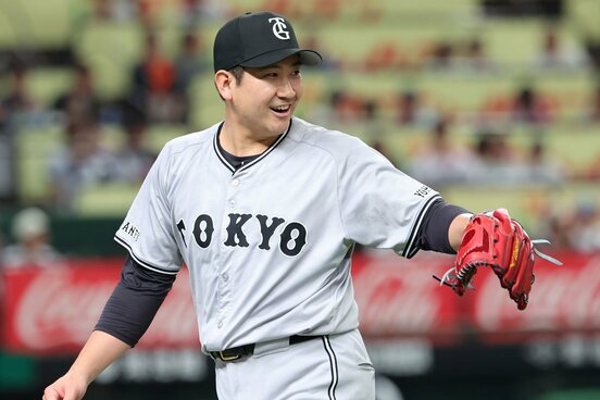 開幕から無傷の５勝目をマークした巨人・菅野