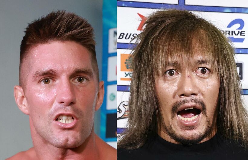 ザック(左)と内藤（東スポWeb）