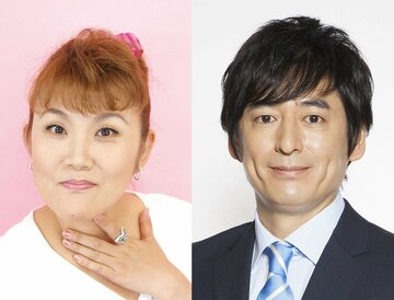 審査員を務める山田邦子（左）と博多大吉
