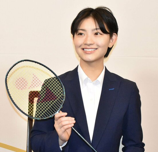 米山稔賞表彰式に出席した宮崎友花