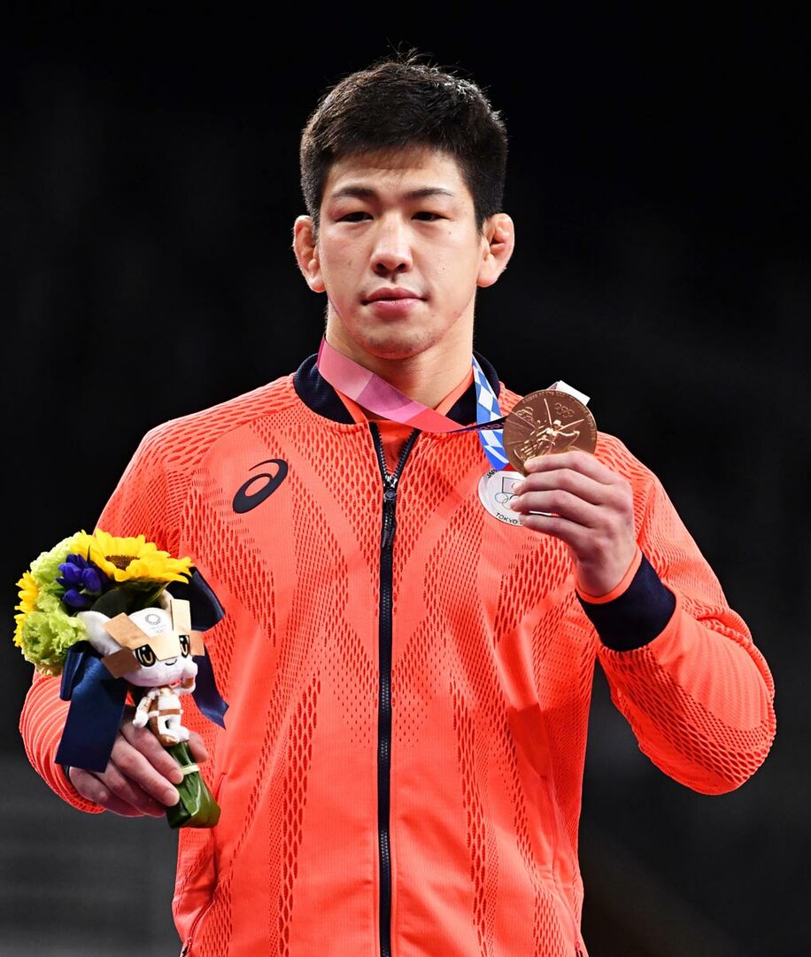  日本グレコ史上、最も重い階級での五輪メダルを獲得した屋比久翔平