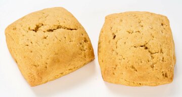 無発酵パンに近い口当たり