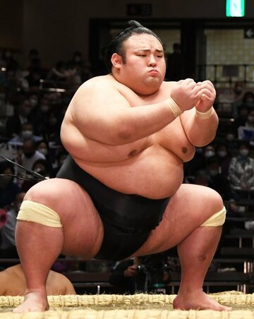  綱取りに向け気合が入る貴景勝