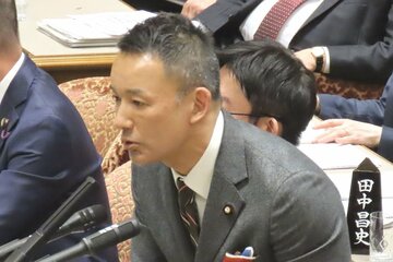 れいわ新選組の山本太郎代表