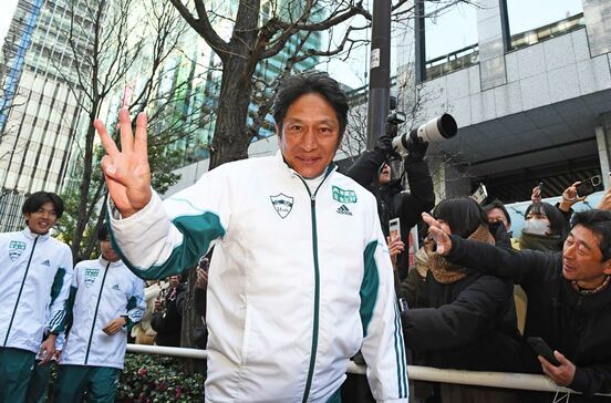 ３連覇を達成した青学大の原晋監督