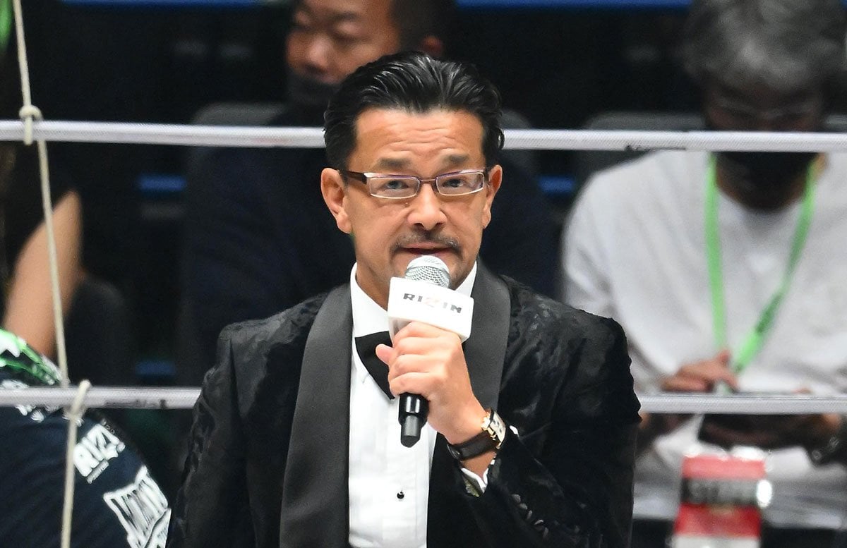 RIZIN】榊原CEOが〝花束投げ捨て〟を謝罪「品性下劣な男を
