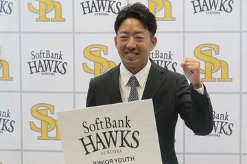 ソフトバンクのジュニアユースチーム・福岡玄界灘ボーイズの初代監督に就任した嘉弥真新也氏