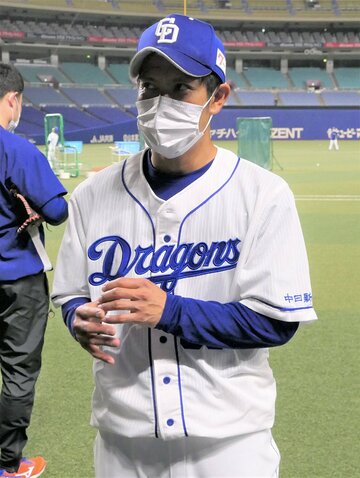  一軍での意気込みを語った中日・祖父江（東スポWeb）