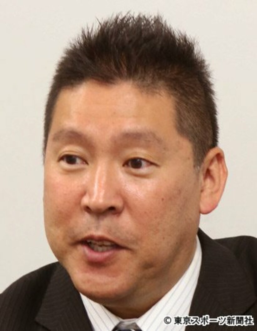 立花孝志氏